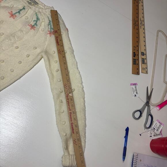 Vintage70's Star Ferry Betsy Johnson Michael Milea Collab L sweater Faiycore - Picture 4 of 9